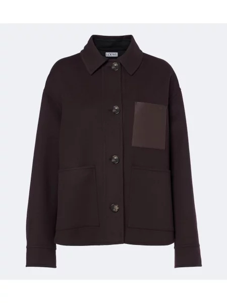 Geanta de piele Loewe maro