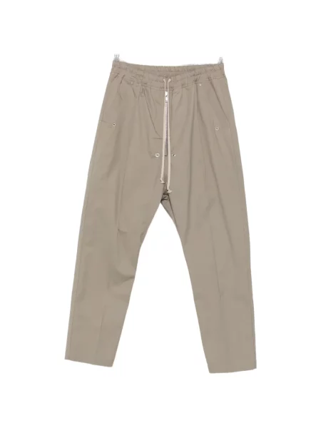 Pantaloni Rick Owens cu cordon gri
