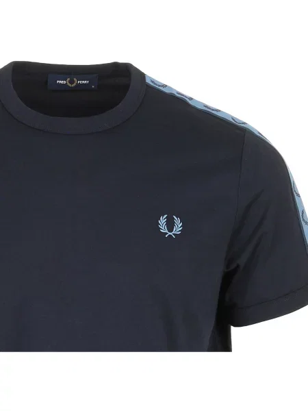 Zvonění tričko Fred Perry modré