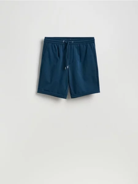 Reserved Pantaloni scurți regular bleumarin