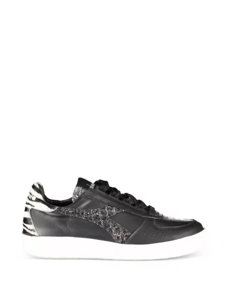 Sneakerși Diadora cu imagine cu model zebră negru