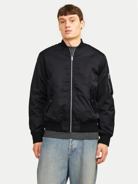 Jack&Jones Bundy bomber Ocean čierna