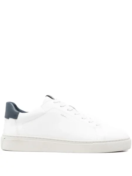 Sneakerși Gant din piele alb