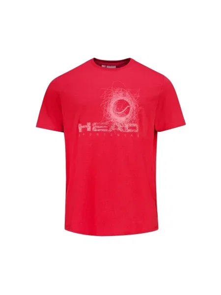 Tricou copii Head roșu