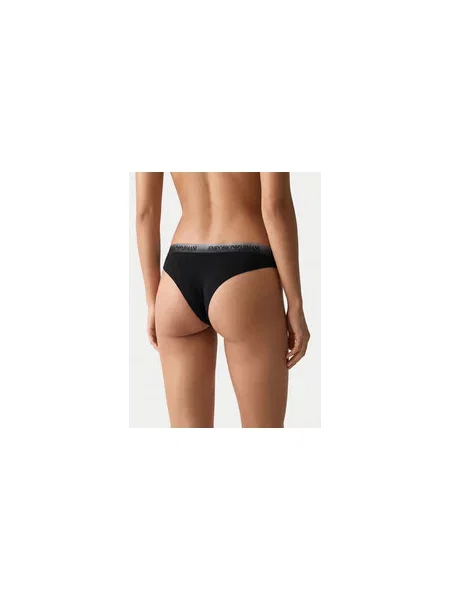 Emporio Armani Underwear Brazil bugyi szett fekete