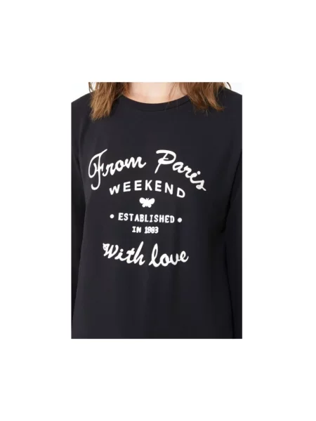 Top Weekend Max Mara czarny