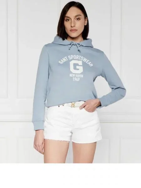 Gant Hanorac | Relaxed fit albastru
