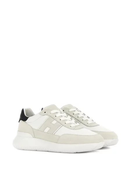 Sneakers Hogan με κορδόνια με δαντέλα λευκό
