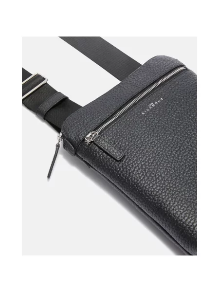 Torba crossbody John Richmond skórzana czarna