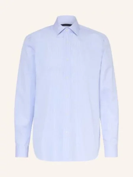 Boss Koszula David O Kroju Slim Fit blau niebieska