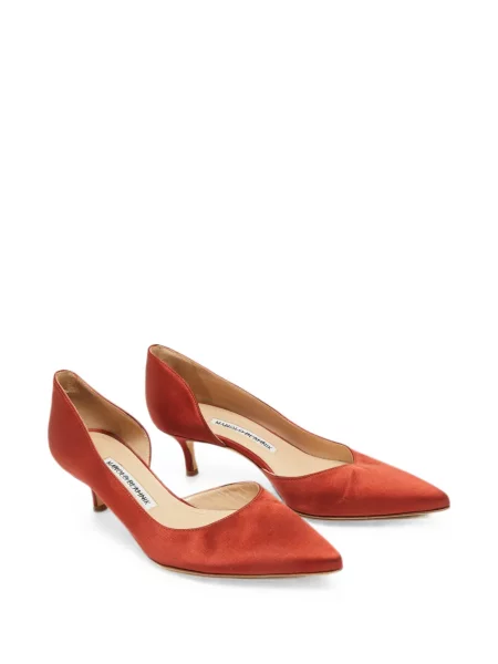 Pantofi cu toc Manolo Blahnik roșu