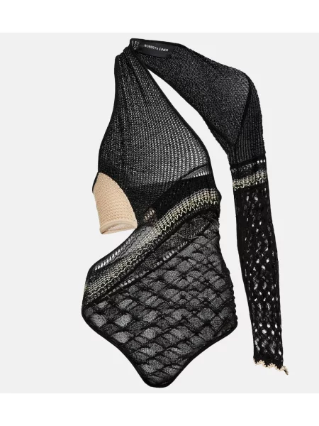 Pleteni bodi Roberta Einer crna