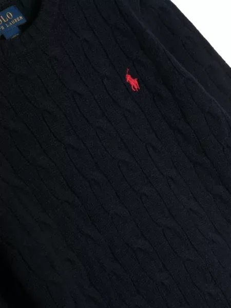 Sweter dziecięcy Polo Ralph Lauren niebieski