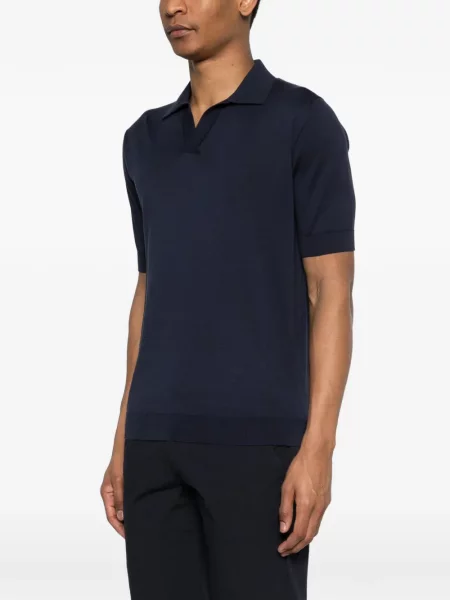Gulerat tricou Lardini albastru