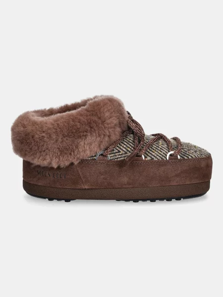 Зимові чоботи Moon Boot MB X GIR EVX CHALET MULE FUR коричневий