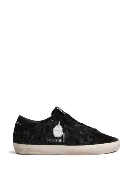 Sneakerși Golden Goose de cristal negru