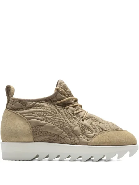 Sneakerși Hender Scheme din dantelă bej