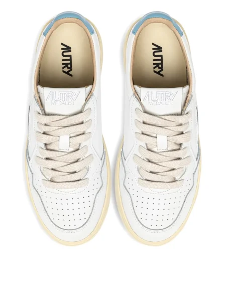 Sneakerși Autry din piele alb