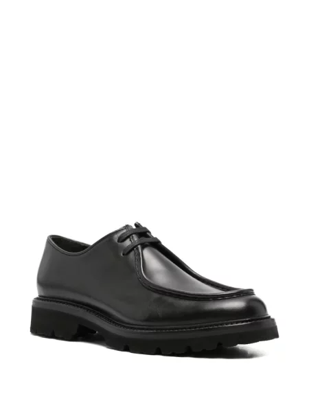 Pantofi derby John Harrison din piele negru