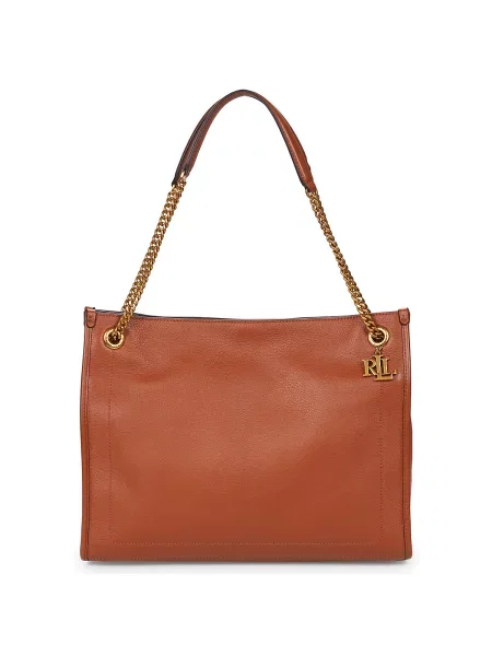 Kabelka Lauren Ralph Lauren hnědá
