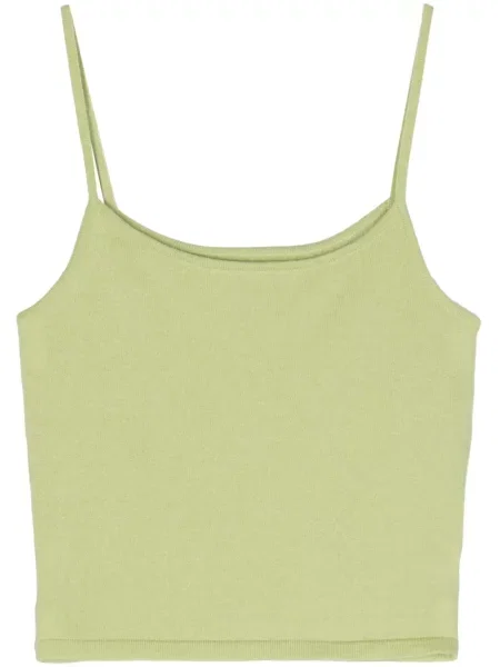 Top Teddy Cashmere din cașmir teddy verde