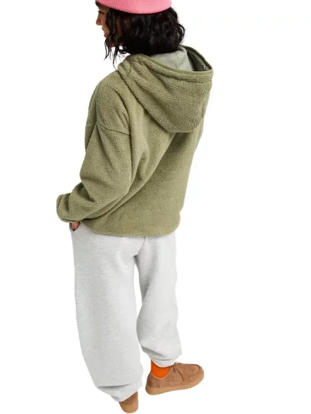 Bluza z kapturem dla Kobiety COOL CALLING zielony