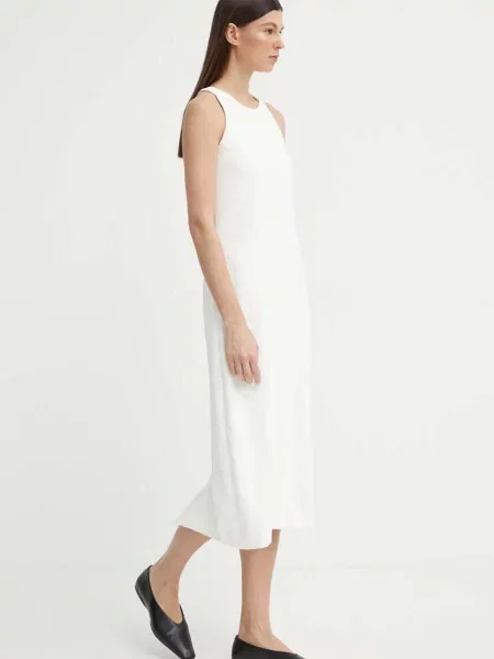 Drykorn rochie NEDONA midi mulata bej