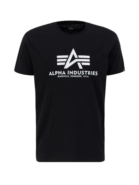 ALPHA INDUSTRIES Póló fekete