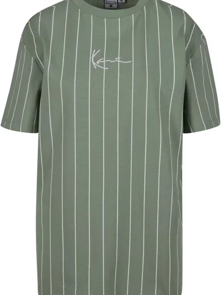 Karl Kani Tricou Essential verde alb