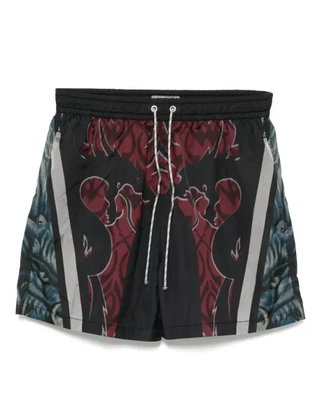 Долнища на бански Stain Shade с принт черно