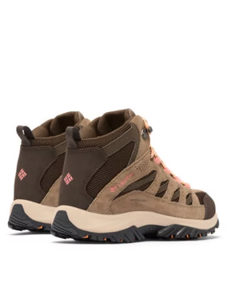 Trekking čevlji Columbia Crestwood Mid zelena
