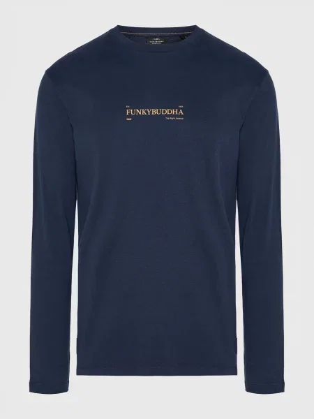 Funky Buddha Tricou bleumarin
