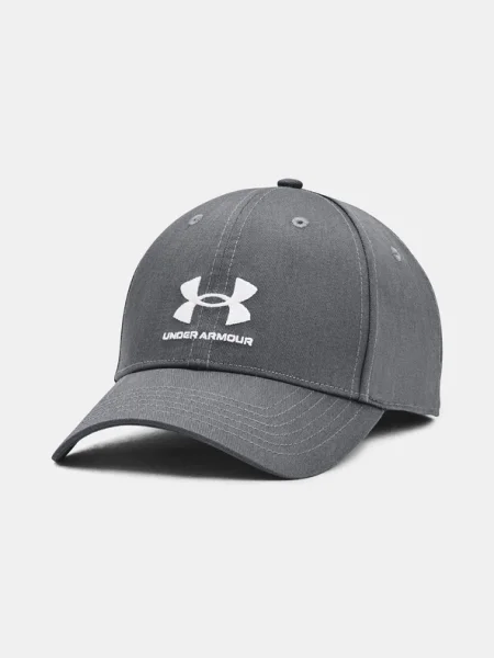 Шапка с козирка Under Armour с апликация сиво