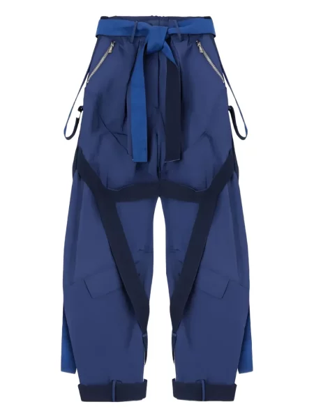 Pantaloni The Attico albastru