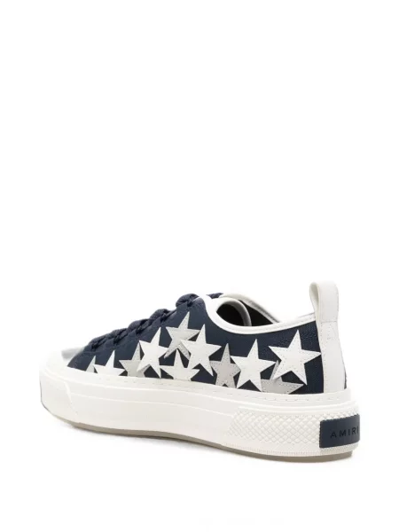 Sneakerși Amiri cu platformă albastru