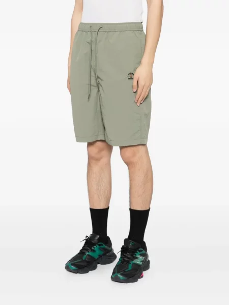 Kraťasy Fingercroxx se záplatami zelené