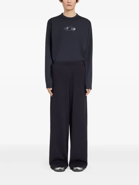 Панталон Mm6 Maison Margiela X Salomon с принт синьо