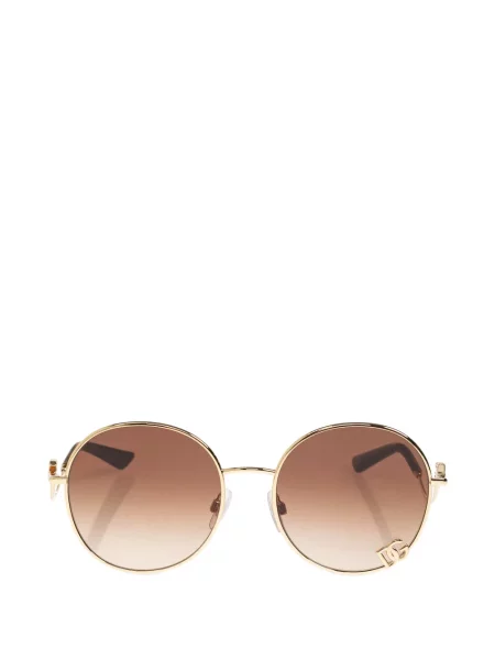 Ochelari de soare rotunzi Dolce & Gabbana Eyewear cu autograf