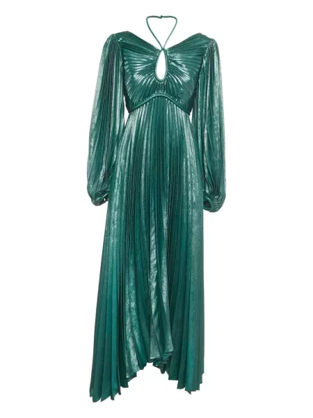 Maksi sukienka maxi Acler garniturowa zielona