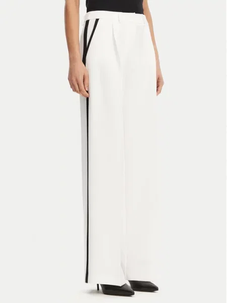 Maryley Spodnie materiałowe biały