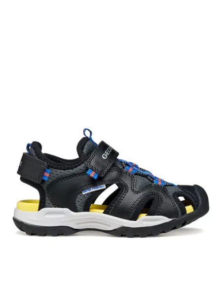Sandále Geox Jr Borealis D čierna