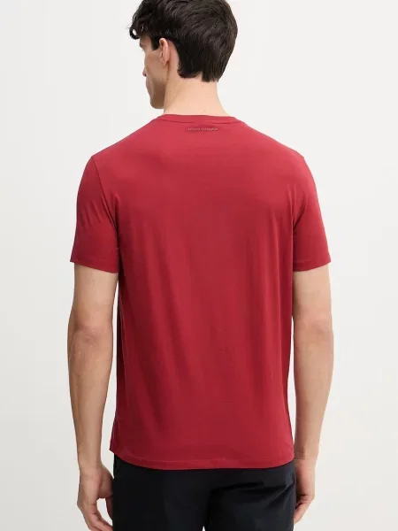 Armani Exchange T-shirt czerwona