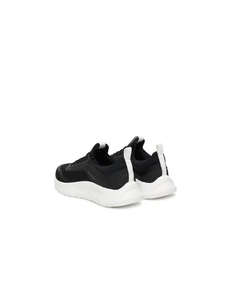 Sneakersy Calvin Klein Light Eva Run Sock Mesh Lycra Béžová čierna