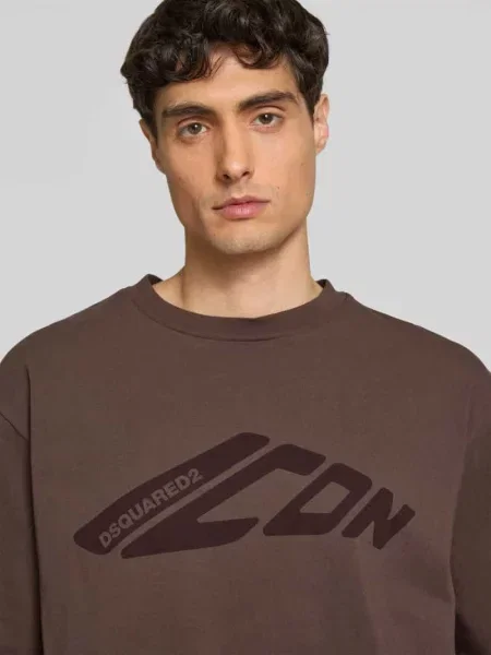 T-shirt z czystej bawełny Dsquared2