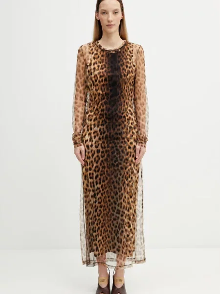 Sportmax Spxesordio rochie leopard