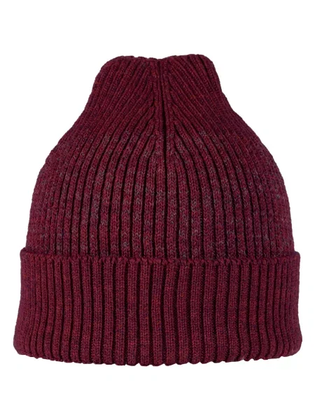 Kapa Buff od merino vune bordo