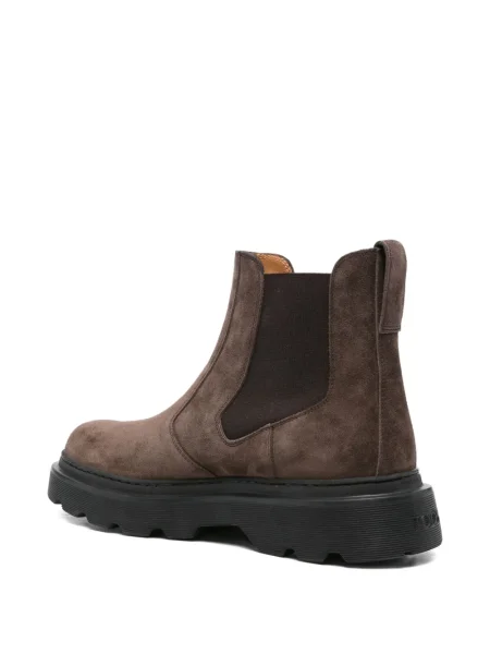 Botine Tod's din piele de căprioară maro