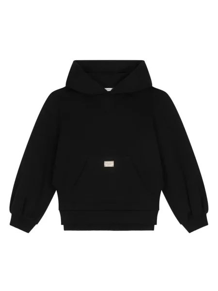 Bluza z kapturem dziecięca Dolce And Gabbana czarna