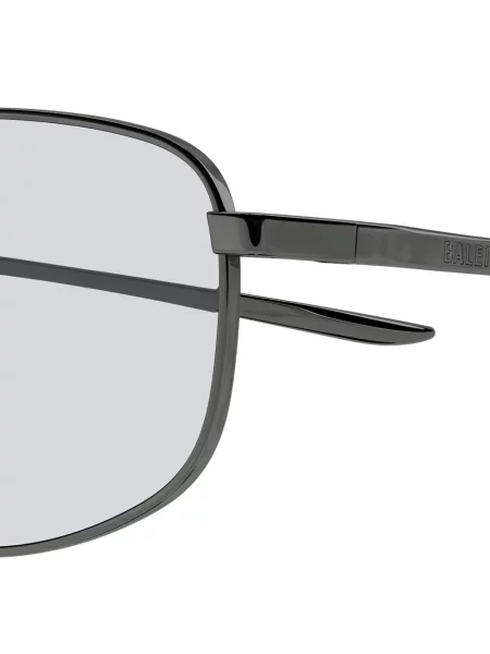 Правоъгълни слънчеви очила Balenciaga Eyewear сиво