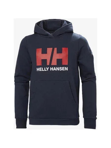 Dziecięca bluza z kapturem Helly Hansen Logo w kolorze granatowym 8 niebieska